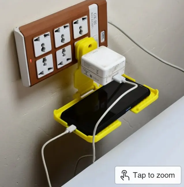 Multi purpose holder for mobile charging