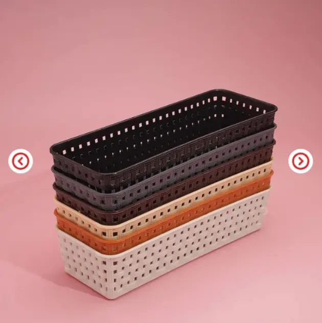 plastic Multipurpose desk organizer (6 pcs)
