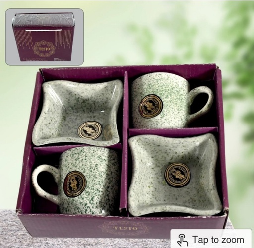 Ceramic tea cup set