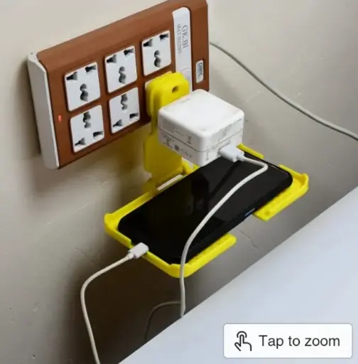 Multi purpose holder for mobile charging