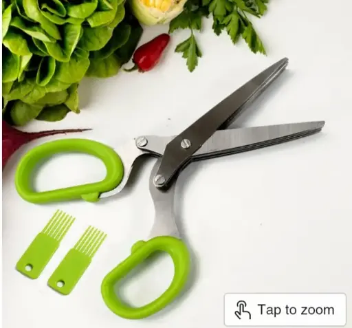 Stainless steel cloth cutting scissor