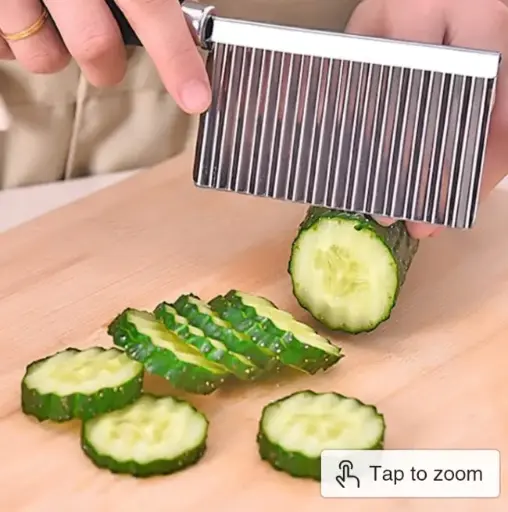 Stainless steel knife for salad
