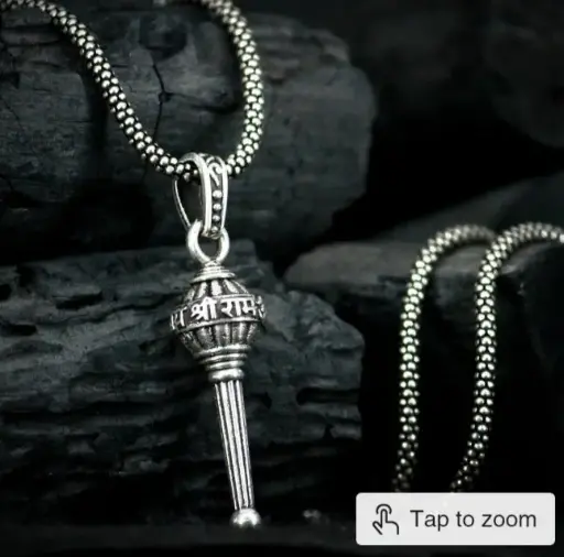 Lord Hanuman gada with chain