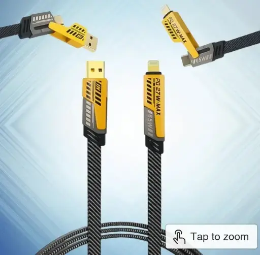 4 in 1 charging cable (1 pc / 94 cm)
